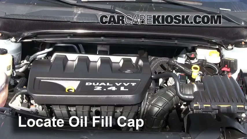 2012 Chrysler 200 LX 2.4L 4 Cyl. Sedan (4 Door) Oil
